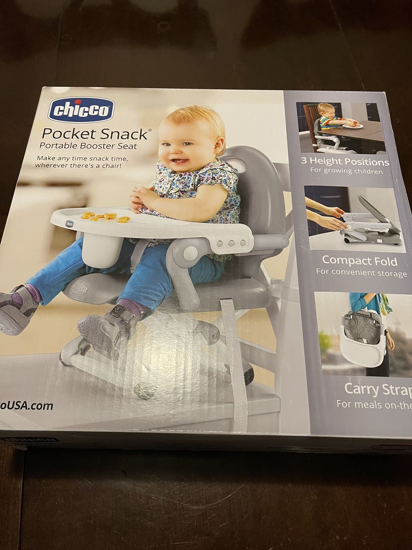 Chico Portable Booster Seat.