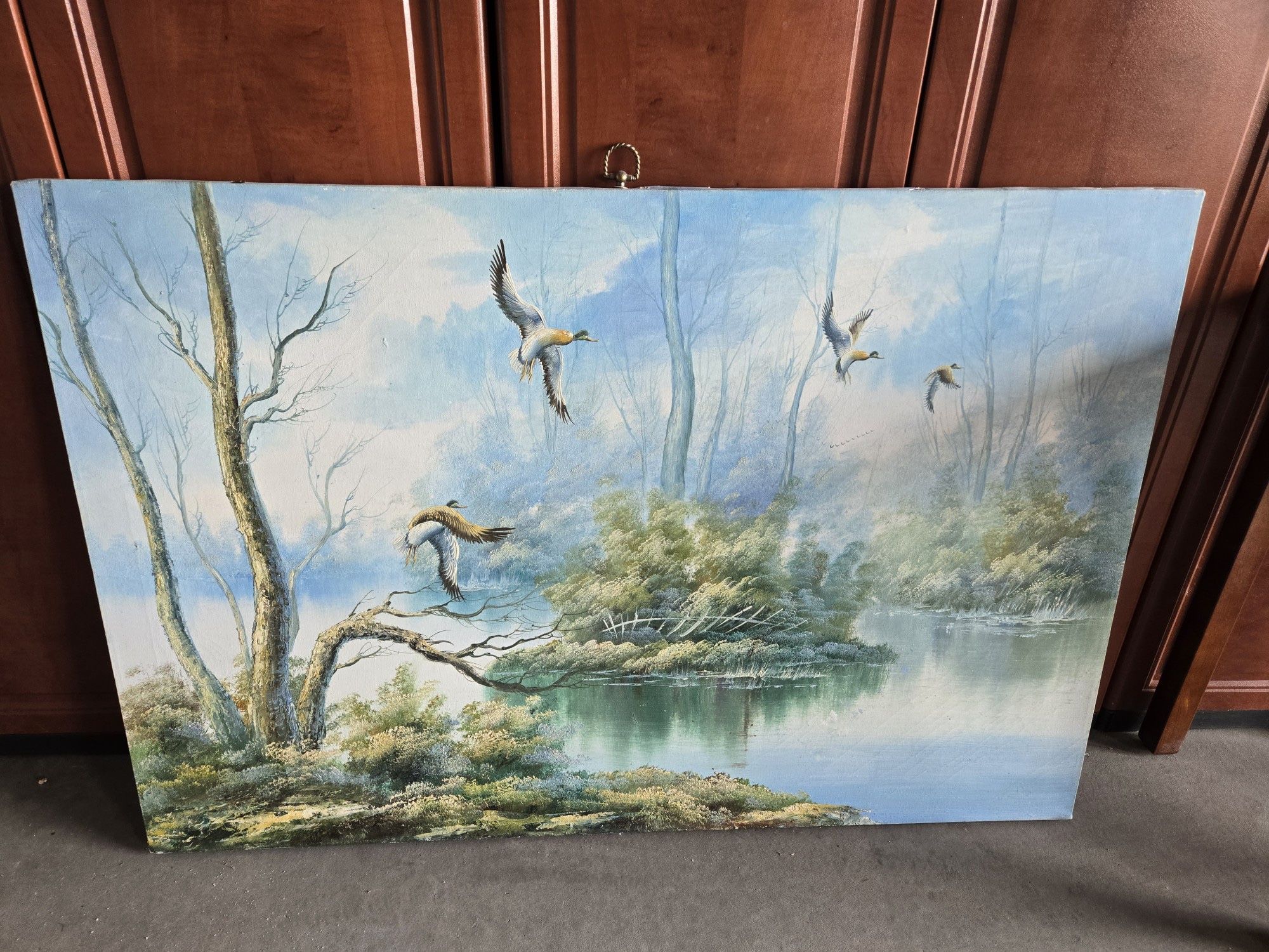 Duck Landscape Canvas