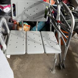 Heavy Duty Tub Transfer Chair And Walker 