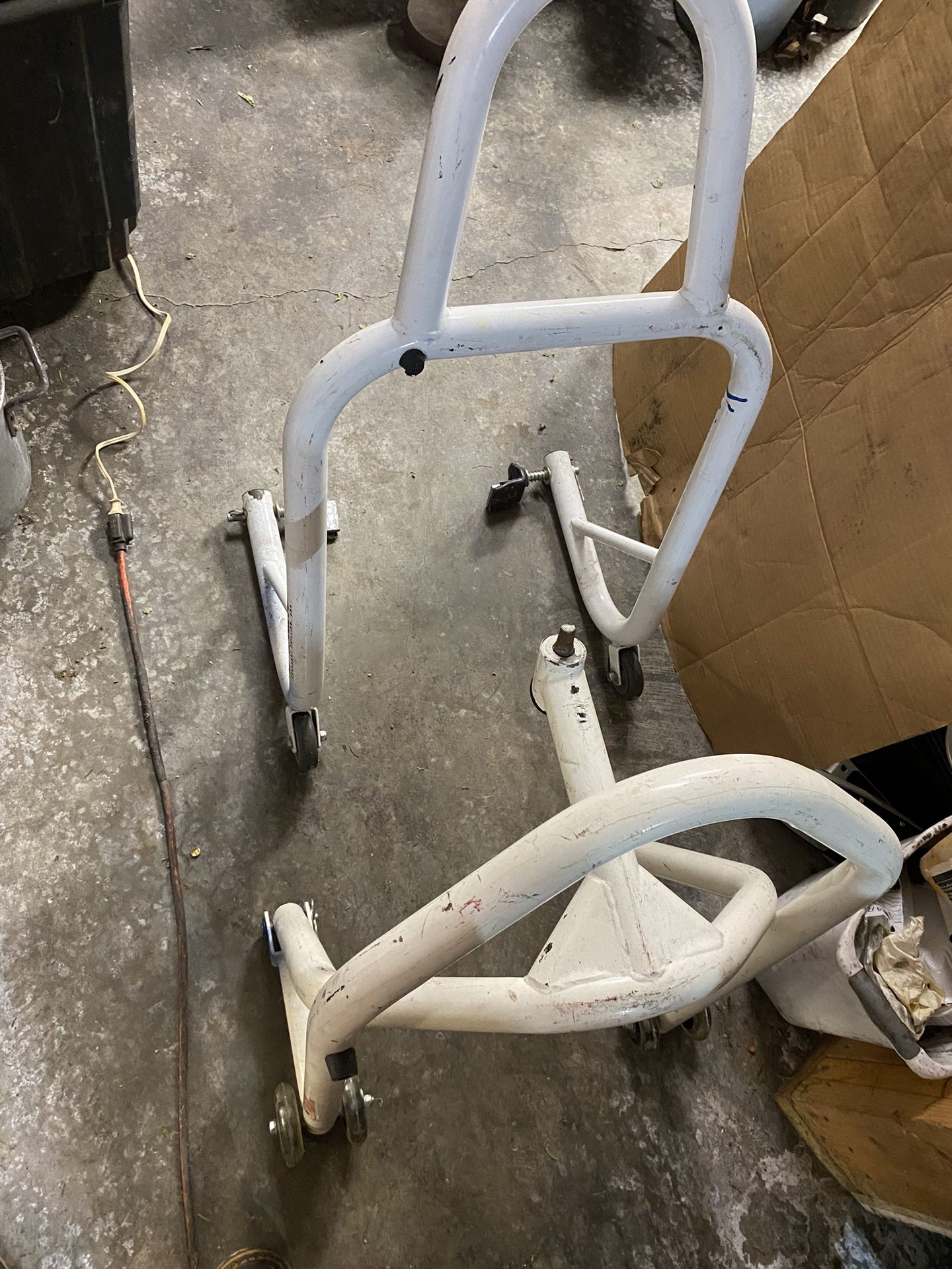 Motorcycle stands