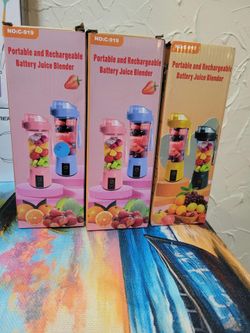 Portable & Rechargeable battery juice blender