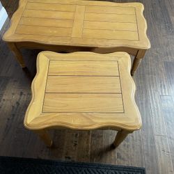 Coffee And End Table