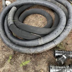 Corrugated drain line