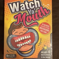 Watch ya’ Mouth Game-Brand new
