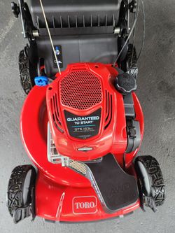 Lawnmower toro guaranteed vortex personal pace auto drive 4x4 163cc