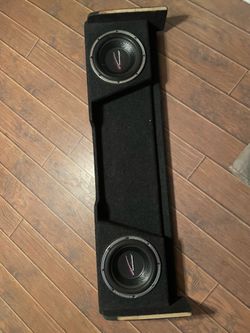 10” Subwoofers for GMT900 series Silverado trucks.