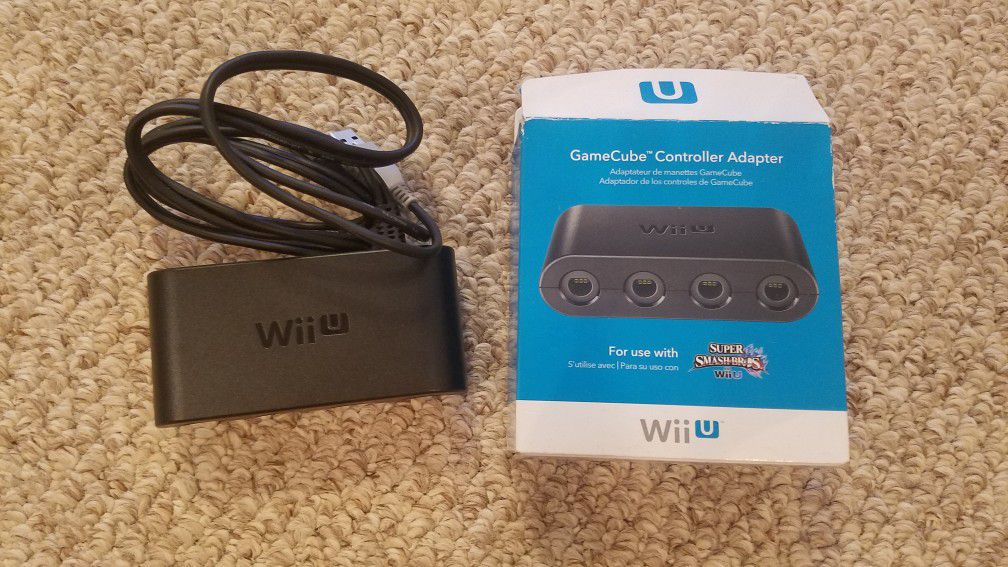 Genuine GameCube adapter for Wii U