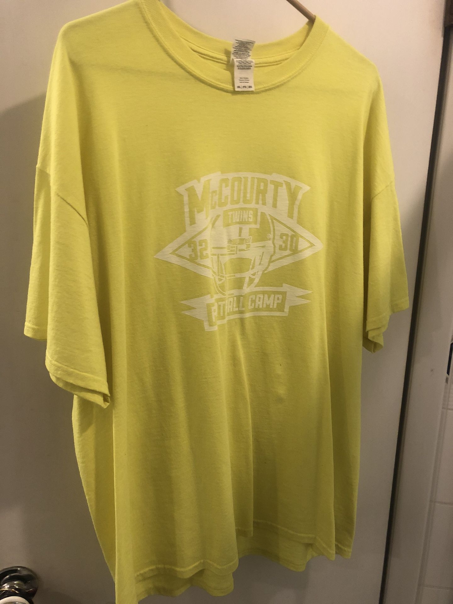 Mccourty Twins NJ Football Legends Training Camp Shirt Size 2XL