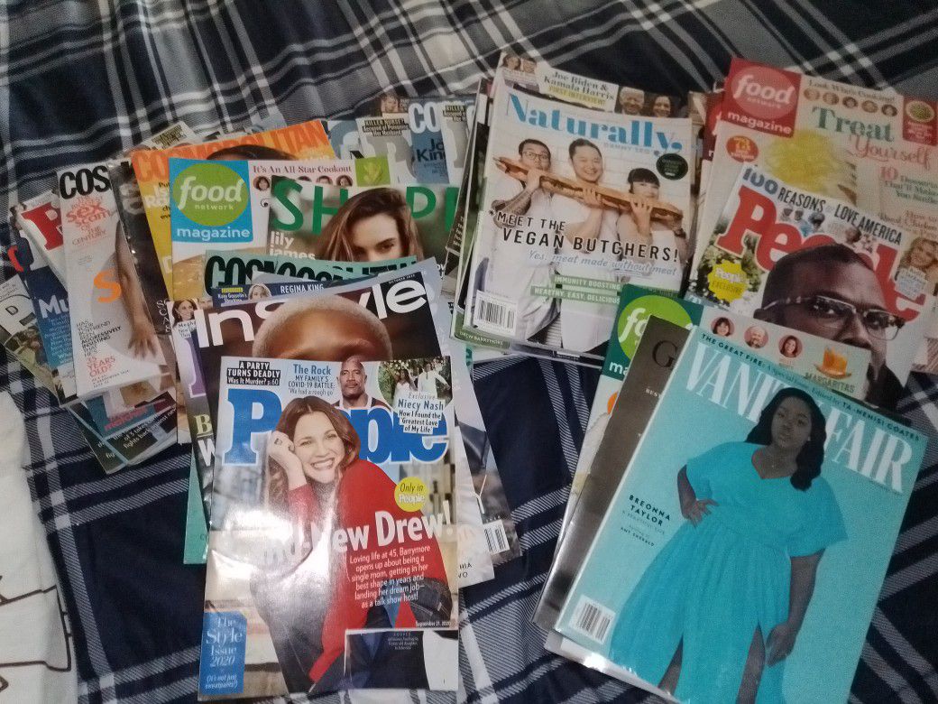 Bunch of Different Magazines 2020