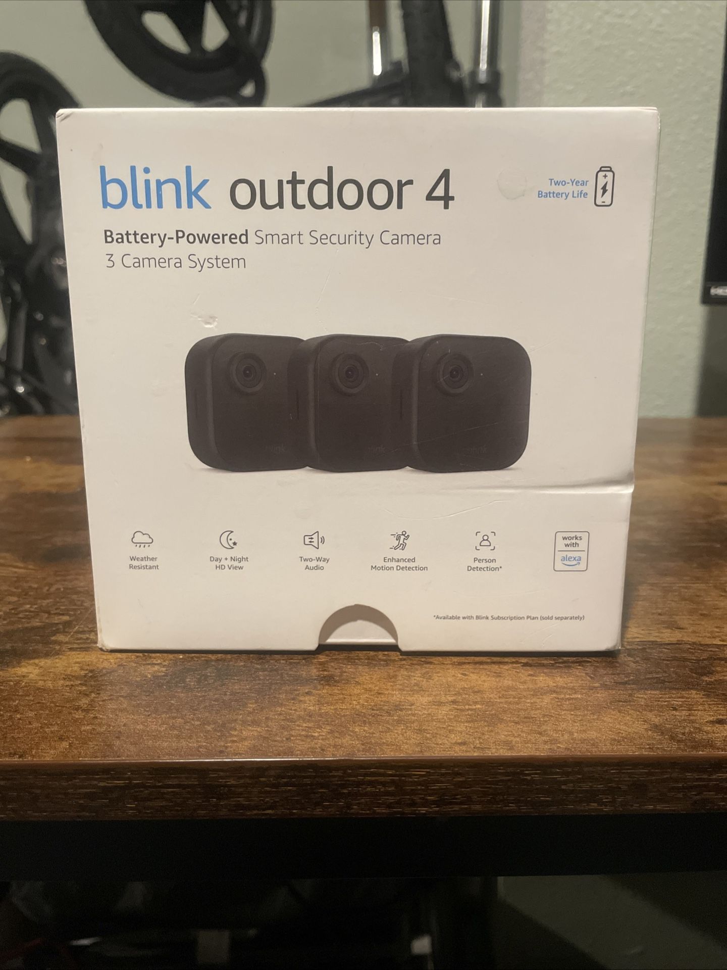 Blink Outdoor 4 4th Gen Wire-free Smart Black Security Camera