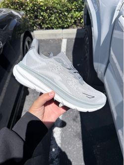 Hoka grey look a like running Shoes