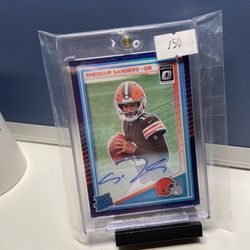 Sheduer Sander Optic Rated Rookie Auto /50