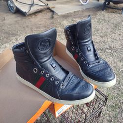 gucci sneakers, (official)...still new,only worn 4or5 times