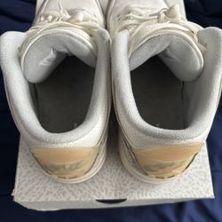 Jordan 3 retro craft Ivory  