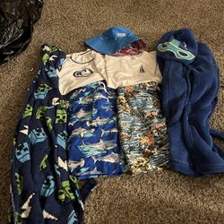 Boys Swimwear Size 5/6, 7/8