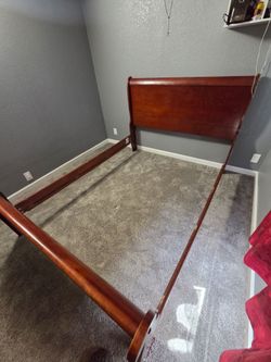 Queen bed frame