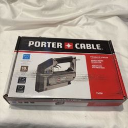   Porter-Cable Pneumatic 18-Gauge 3/8 in. Crown Stapler NEW