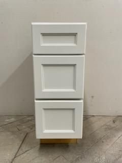 12" Diamond 3 Drawer Base
