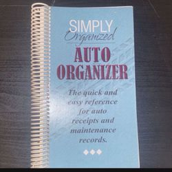 Organizer Automotive Book