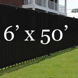 6x50 Privacy Wind Screen Fence Block