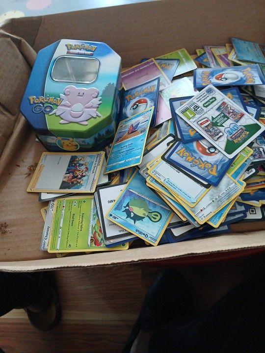 Box OF. POKEMON. CARDS.