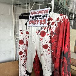 Halloween Costume Set Pants + Tee 👻‼️🎃
