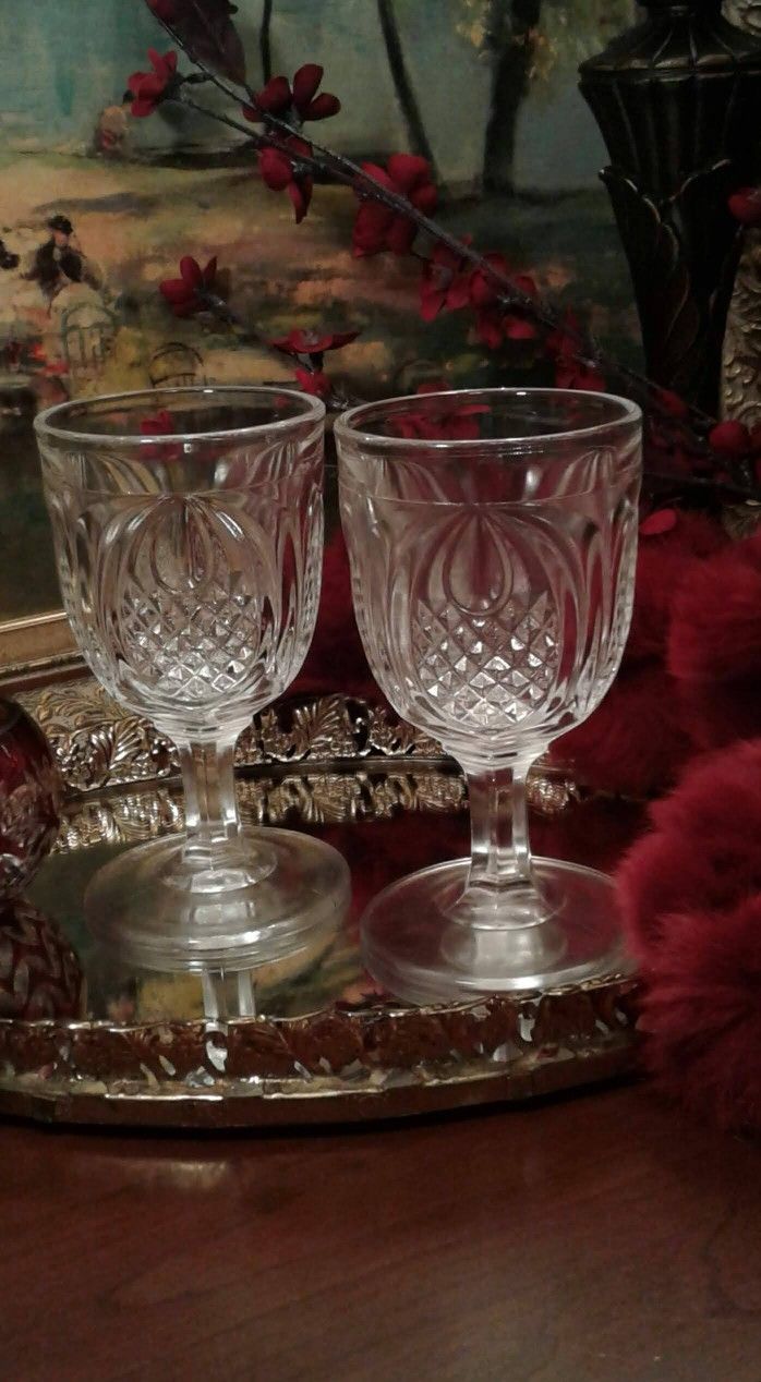Antique Stemware 