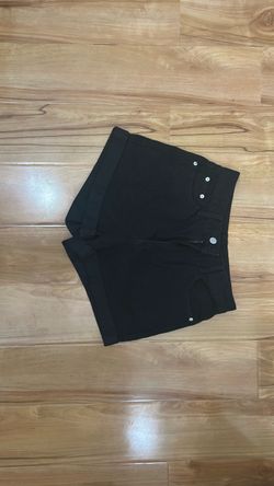 Black shorts high waisted
