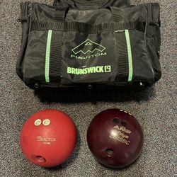 Bowling Balls With Bag