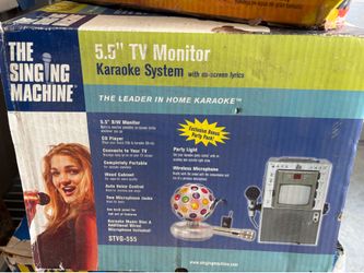 Karaoke singing machine
