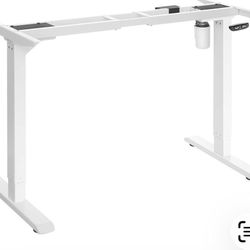 Sit To Standing Electric Desk Frame Build Your Own Unique Desk By Adding Your Own Wooden Top