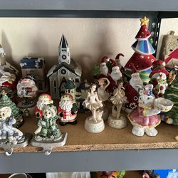 Antique Christmas decor