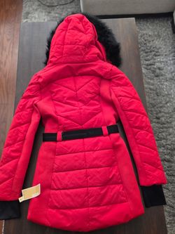 NEW MICHAEL KORS RED WOMEN JACKET
