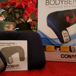 CONAIR HEATED MASSAGING NECK REST - BRAND NEW, NEVER USED