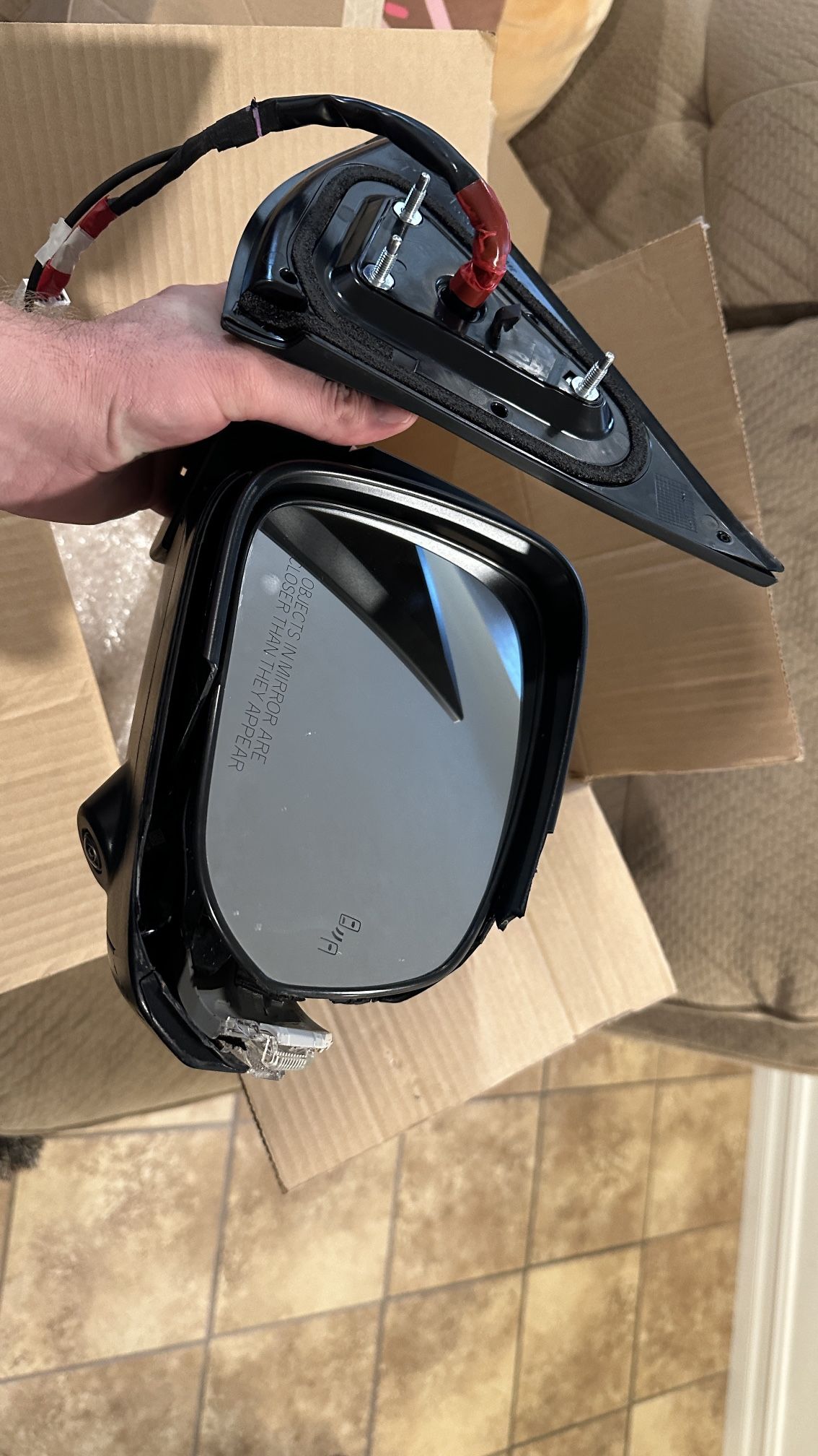 2024 Tacoma Passenger Side Mirror With Camera
