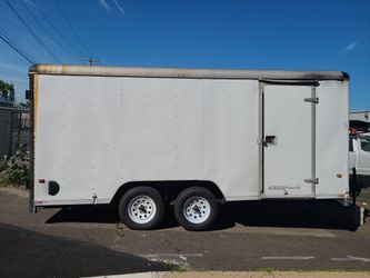Enclosed Trailer 8x16 For Sale As Is No Warranty Cash Only Price $11,600.