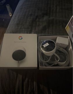 New Google Nest Cam Outdoor 1st Gen A0033 (NC2100ES) new open box