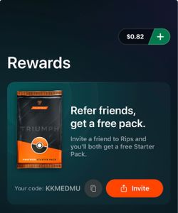 Join up with my code , you get a free pack