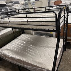 BUNK BED TWIN OVER FULL NEW SAME-DAY PICK UP AND DELIVERY AVAILABLE 🚚🚚🚚
