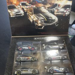 2025 Hot Wheels Silver Series ZAMAC Box Set of 6 Cars