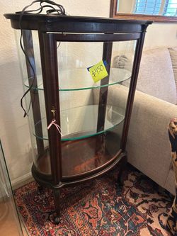 Antique Glass Cabinet