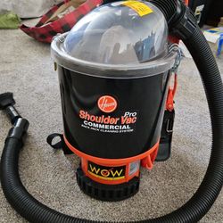 Hoover Shoulder Vac Commercial Back Pack Cleaning System