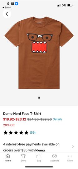 Domo nerd face Tee