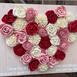 Eternal Soft Wood Flowers Valentines Day