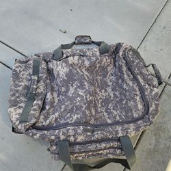 Military Duffle Bag With Wheels