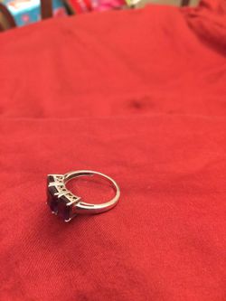 Size 8 silver ring