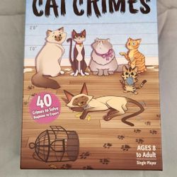 Think Fun Cat Crimes Brain Game