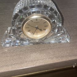 Waterford Crystal Mantle Clock 