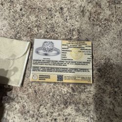 Lab Diamond Ring Round