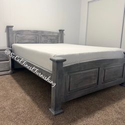 Queen Bed And Mattress 